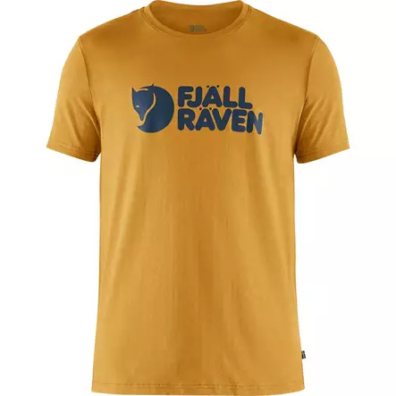 Fjällräven Logo T-shirt M Ochre - T-paidat - 7323450606015 - 1