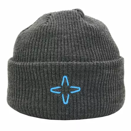 AAVA Nordic Star Grey Knitted Beanie - Päähineet - 6417512844901 - 1