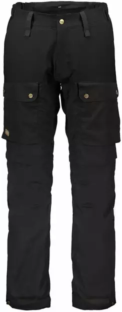 Sasta Vaski Zip Trousers Black - Housut - 6419619192923 - 1