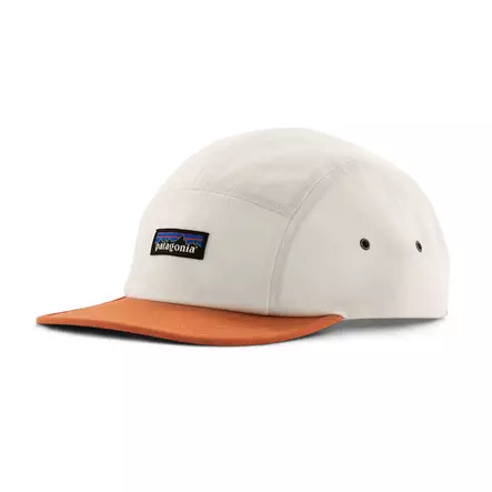 Patagonia P-6 Logo Maclure Hat Birch White w Rock Melon - Kauluspaidat ja flanellit - 196924924864 - 1