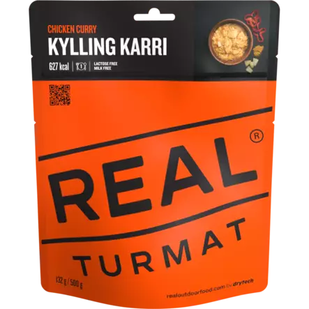 Real Turmat Chicken Curry - Retkiruuat ja -keittimet - 7036480052324 - 2