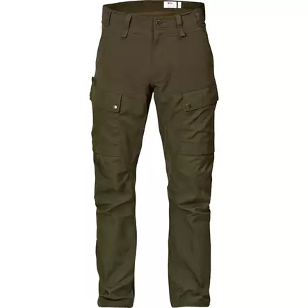 Fjällräven Lappland Hybrid W Housut Dark Olive - Retkeilyhousut - 7323450165635 - 1