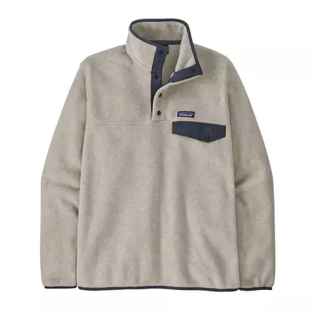 Patagonia Mens LW Synch Snap-T Pullover Oatmeal Heather - Fleecetakit - 198077124306 - 1
